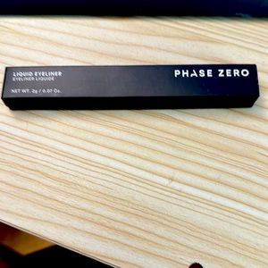 Phase zero liquid eyeliner. shade: black . Never opened